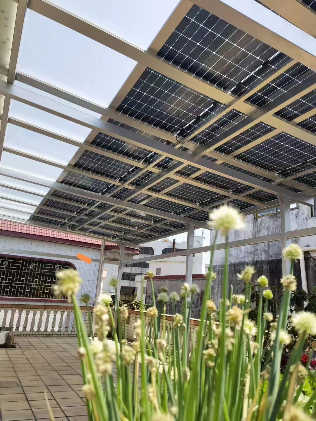 韩城别墅家用屋顶太阳能发电系统安装